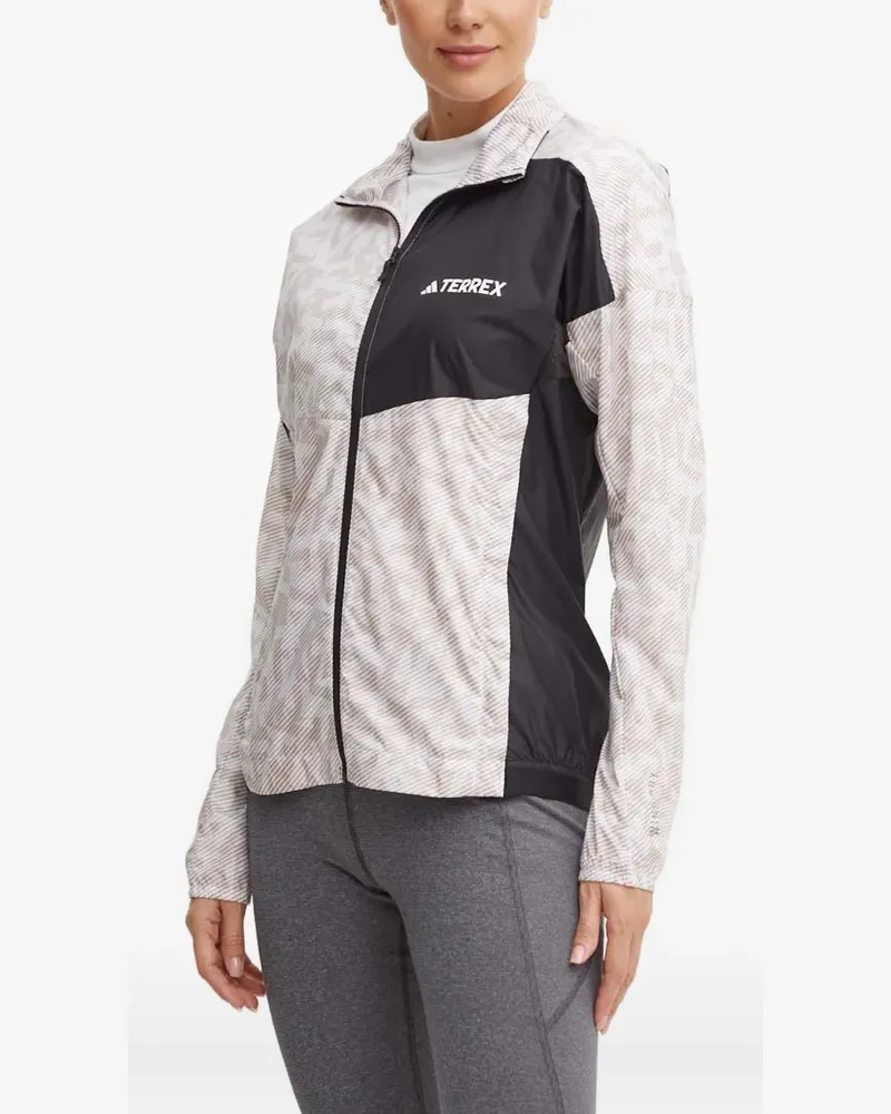 adidas Jacke mit Einsätzen - Weiß Weiß