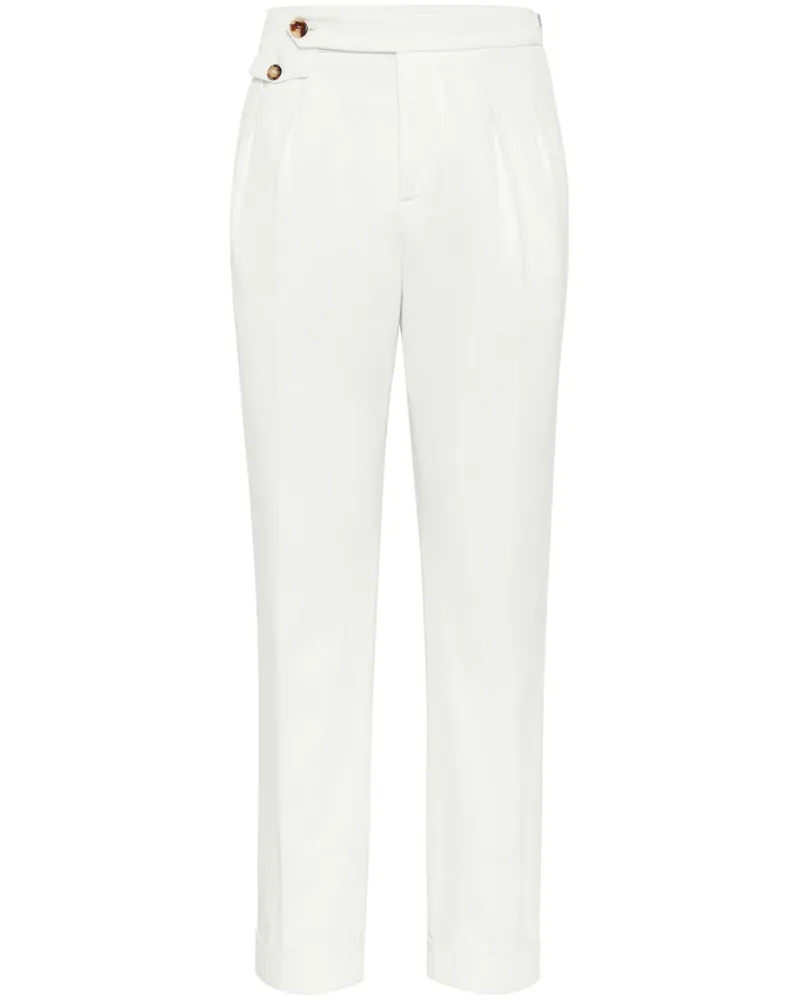 Brunello Cucinelli Klassische Hose - Weiß Weiß