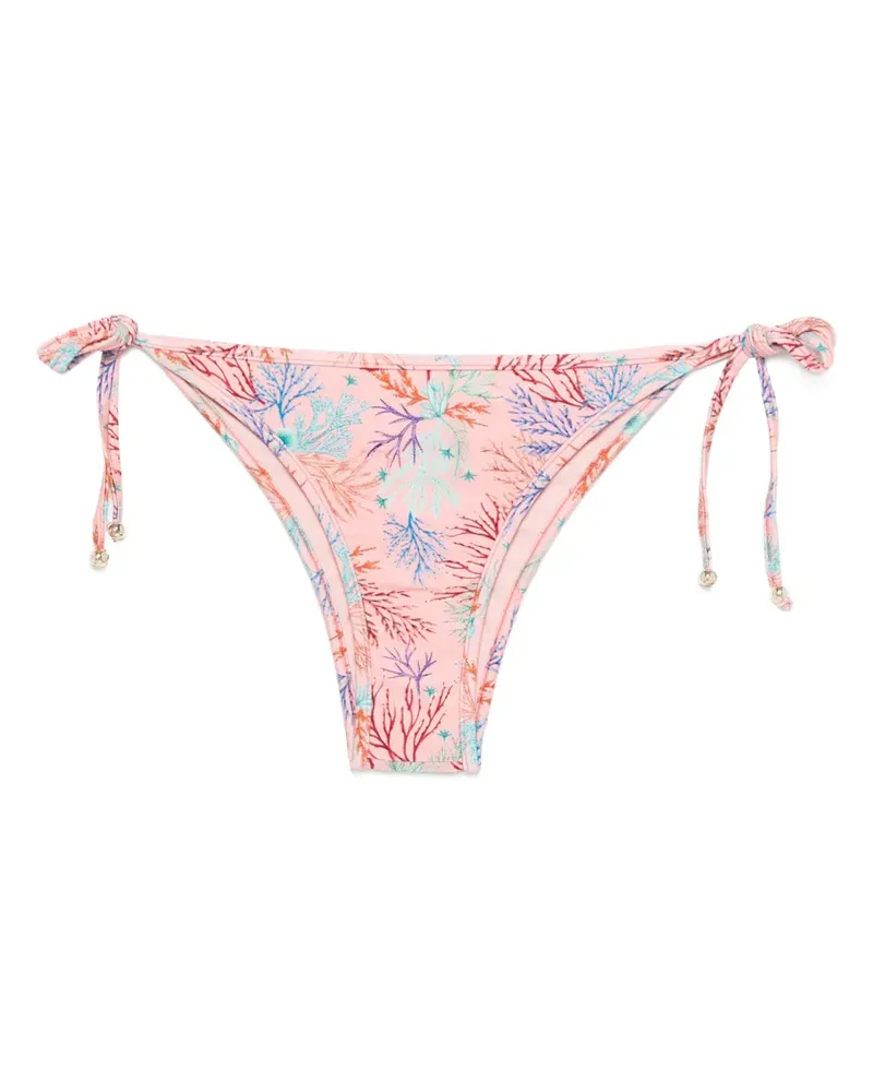 Pat Bo tie print bikini bottom - Rosa Rosa