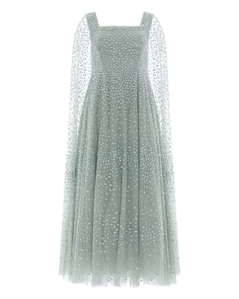 Needle & Thread Scatter Dot Maxikleid mit Pailletten - Grün Grün