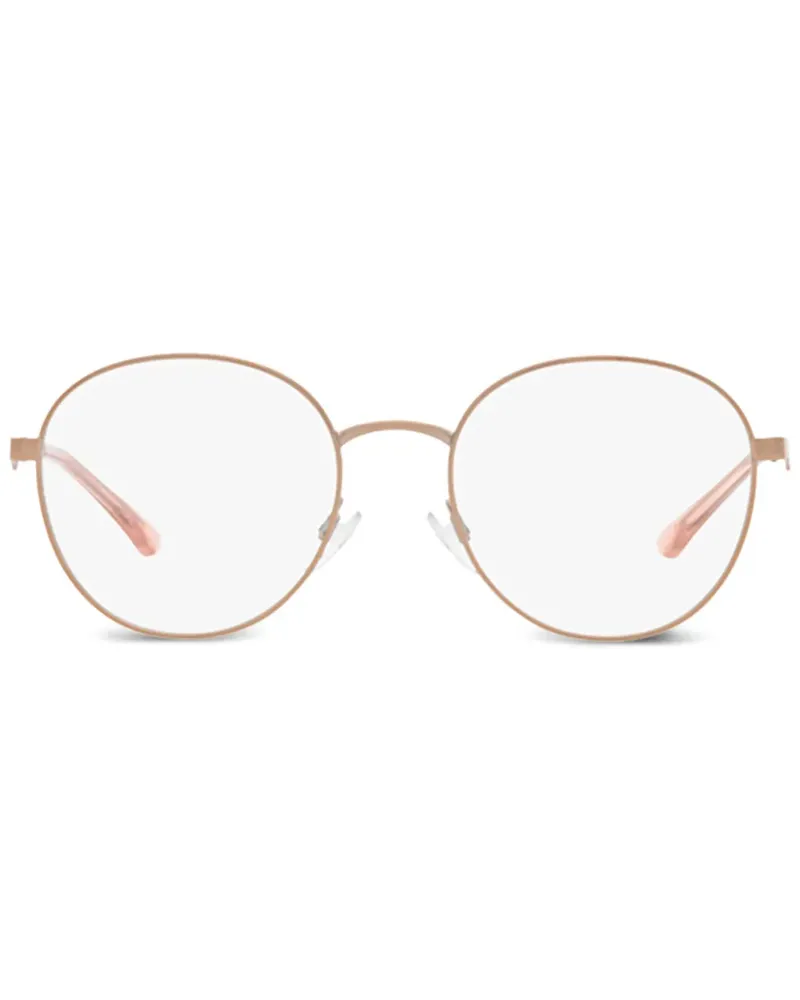 Emporio Armani Brille mit rundem Gestell - Rosa Rosa