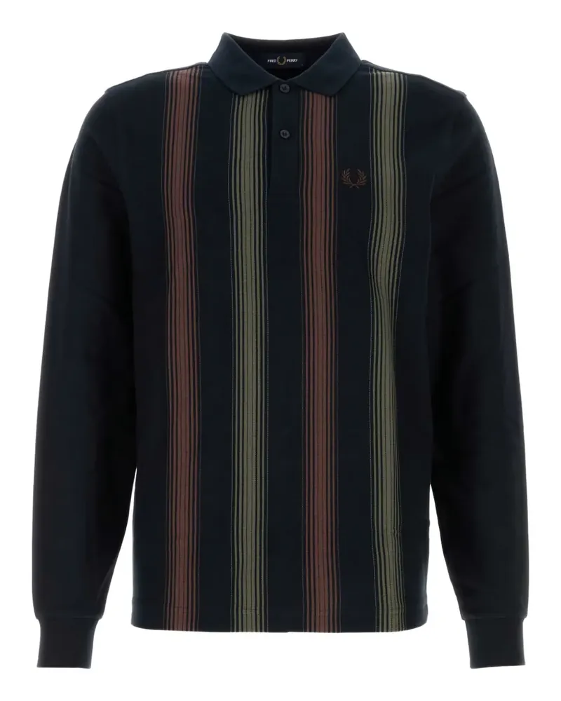 Fred Perry Poloshirt aus Piqué - Blau Blau