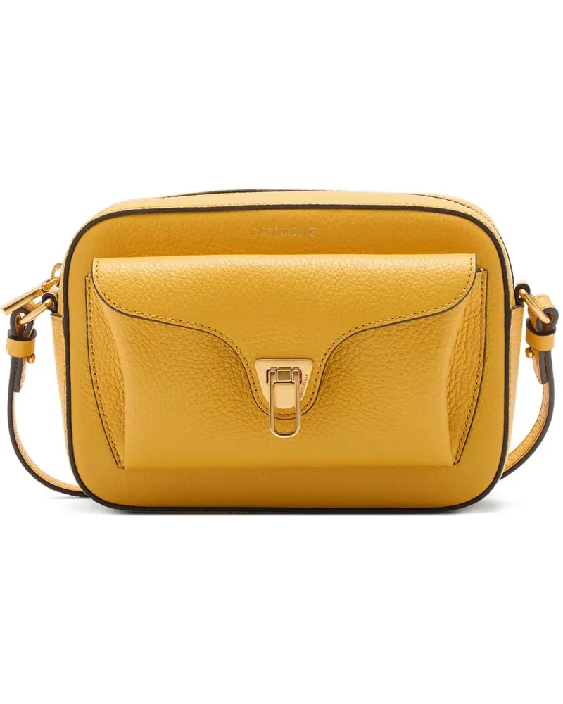 Coccinelle Kleine Soft Beat Umhängetasche - Gelb Gelb