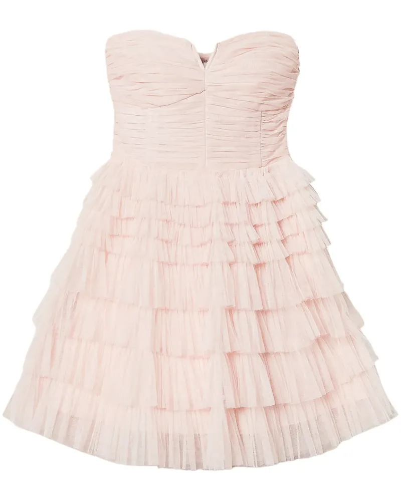 Twin-Set Kleid im Layering-Look - Rosa Rosa