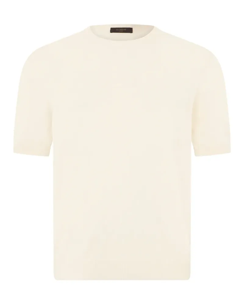 Slowear Kurzärmeliger Pullover - Nude Nude