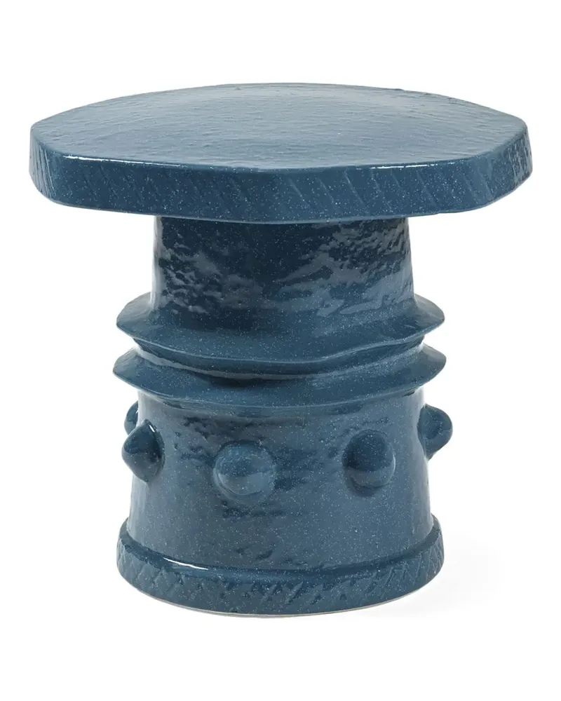 Serax Melierter Hocker - Blau Blau