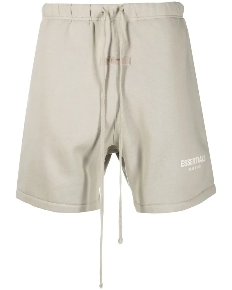 Fear of God Joggingshorts mit Logo-Patch - Grün Grün