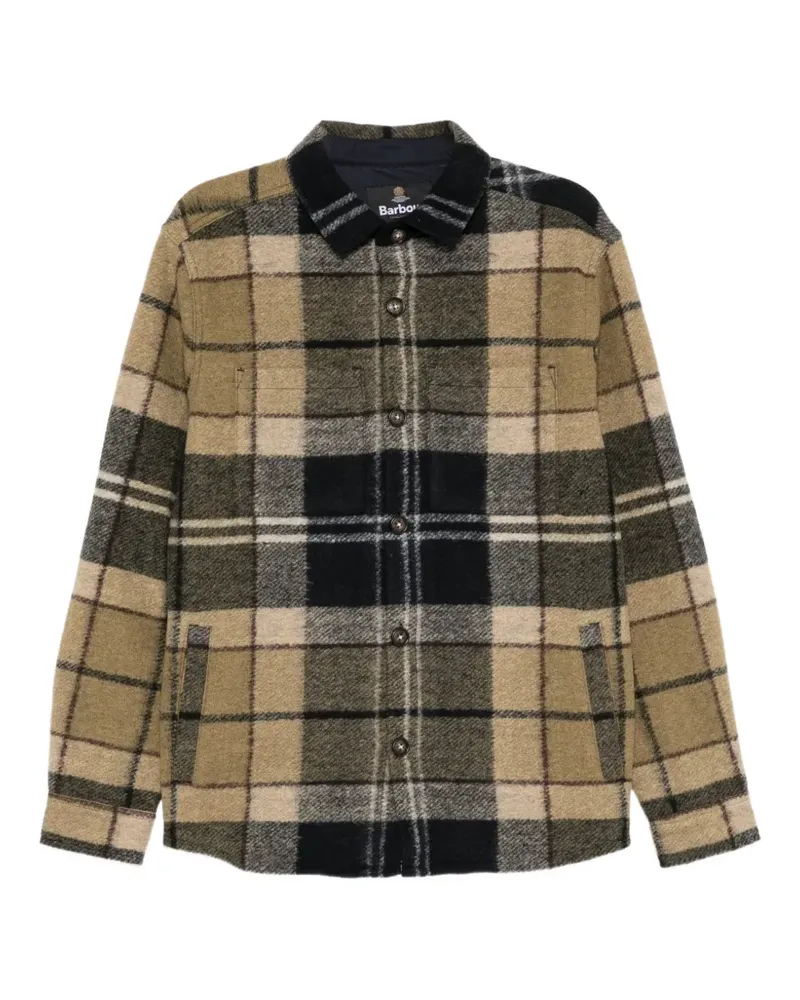 Barbour Gebürstete Woodlane Hemdjacke - Nude Nude