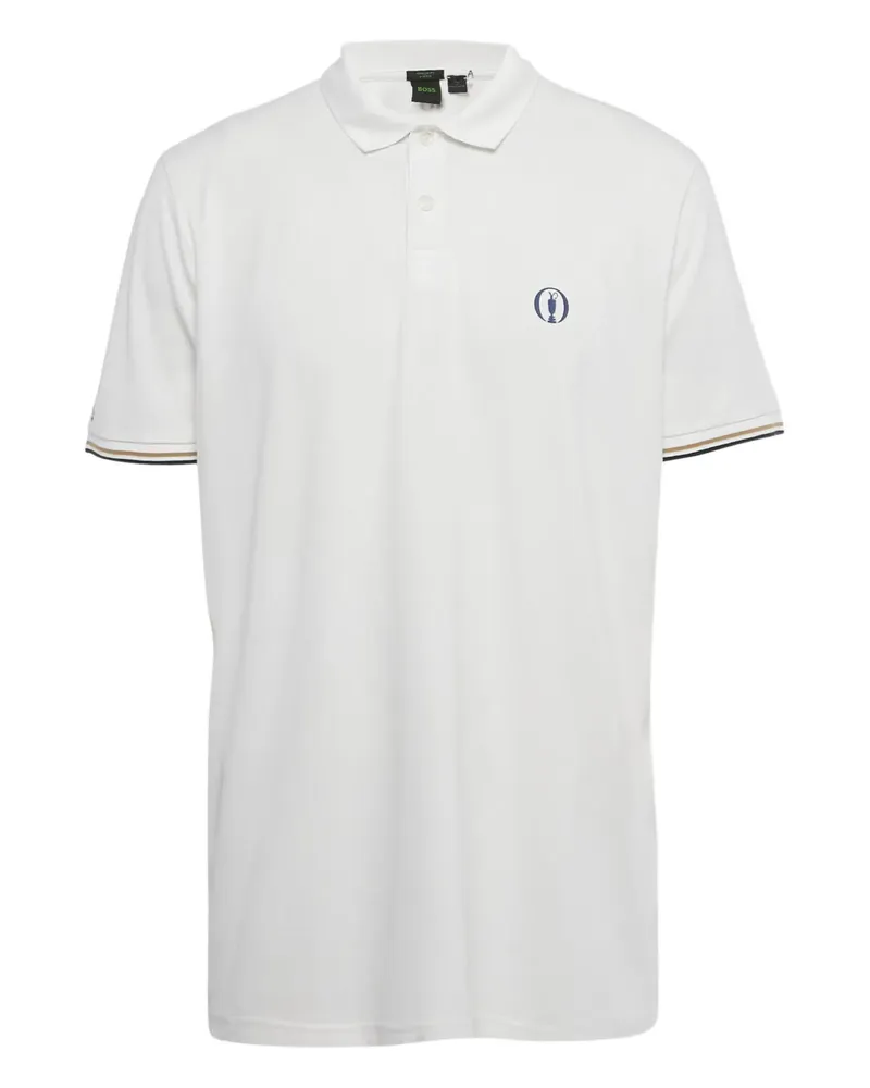 HUGO BOSS piqué polo shirt - Weiß Weiß