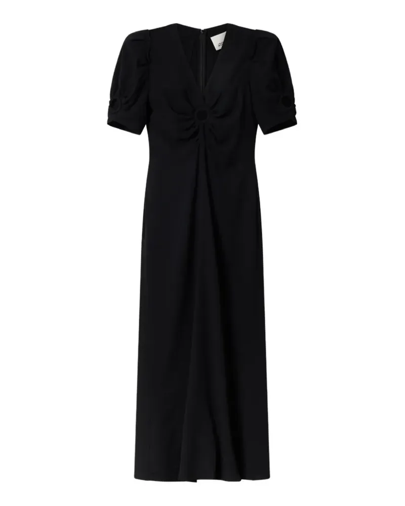 Isabel Marant Surelia Kleid - Schwarz Schwarz