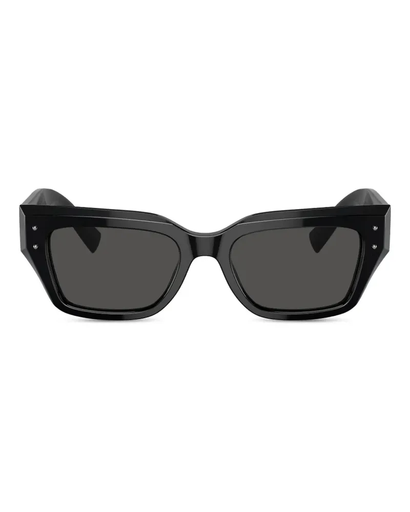 Dolce & Gabbana studded square sunglasses - Schwarz Schwarz