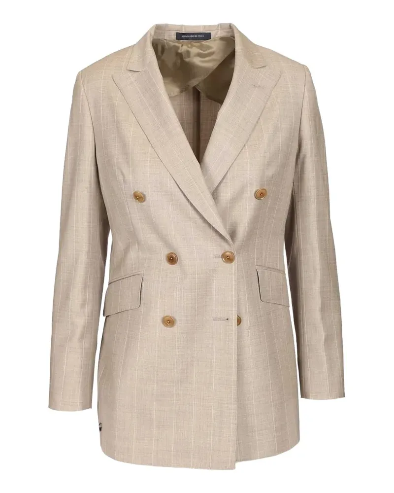 Sartoria Latorre double-breasted blazer - Nude Nude