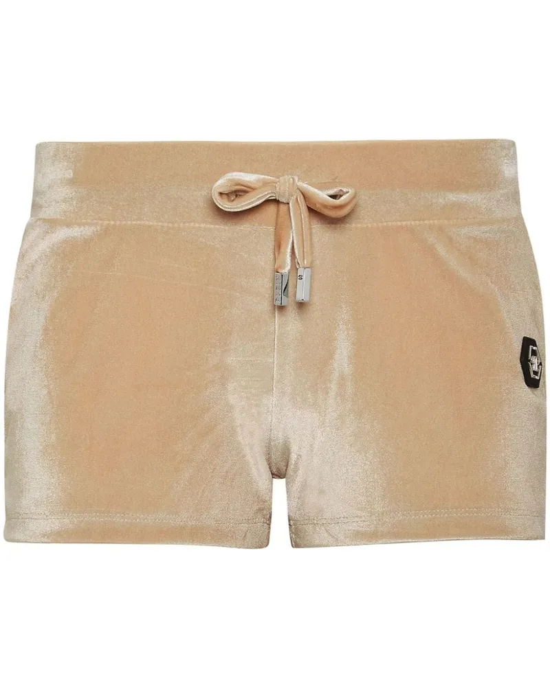 Philipp Plein Shorts mit Strass - Nude Nude