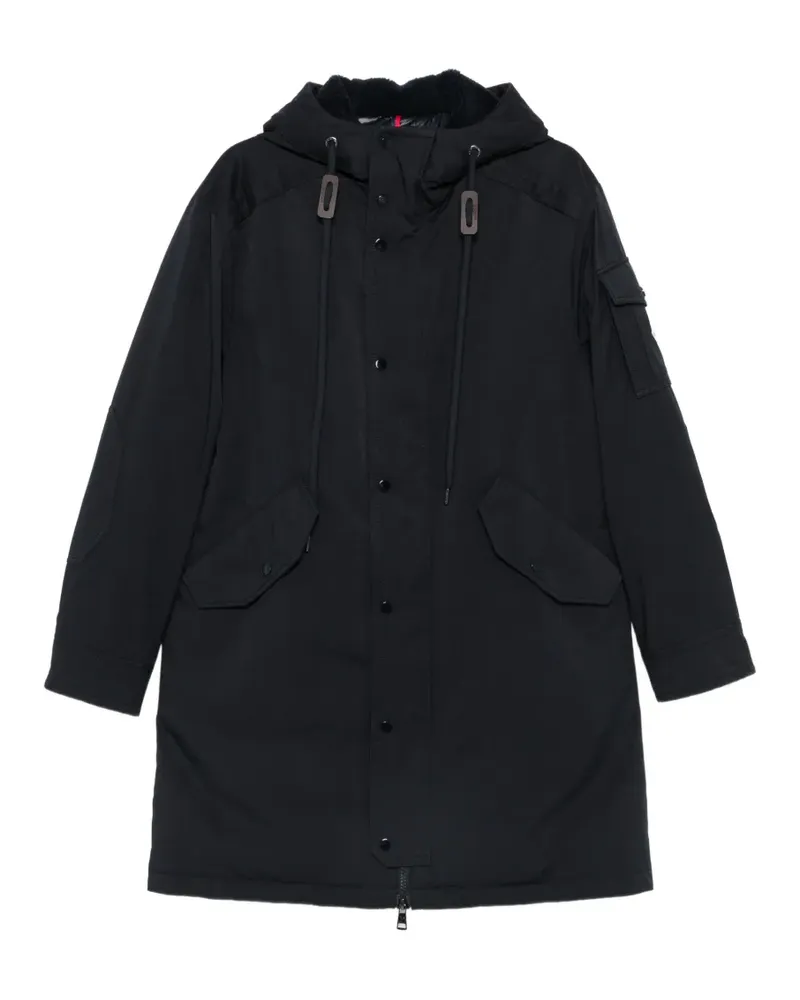 Moncler Nahan hooded parka - Blau Blau