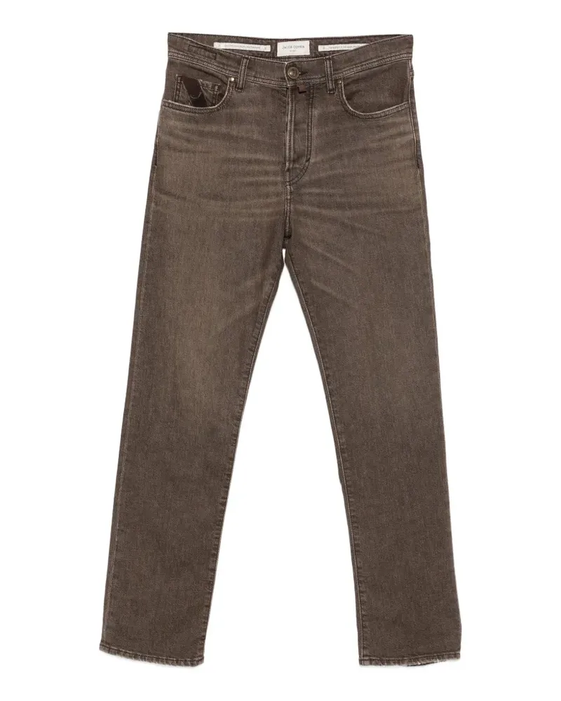 Jacob Cohën Jeans mit geradem Bein - Braun Braun