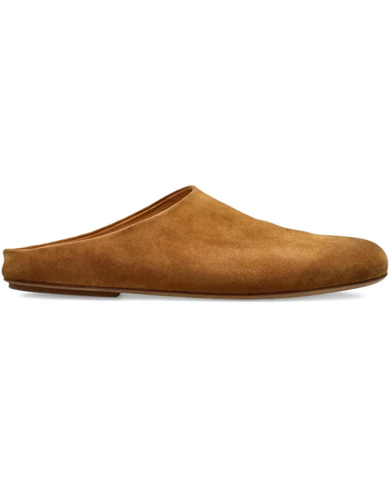 Marsèll Passo slip-on round-toe mules - Braun Braun