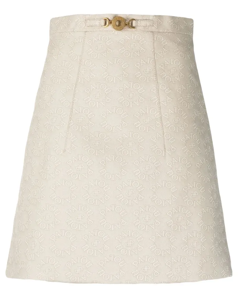 Patou Rock in A-Linie - Nude Nude