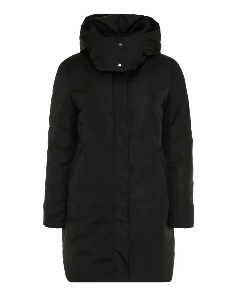 ADD hooded coat - Schwarz Schwarz