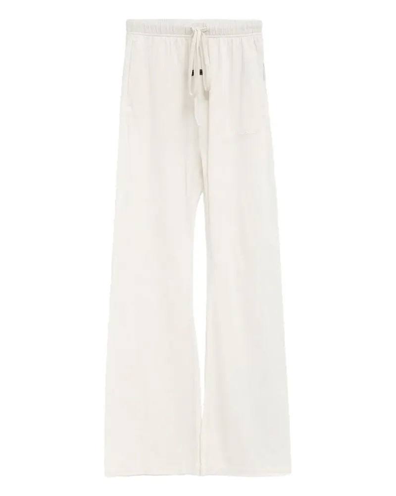 Fear of God drawstring-fastening flared track pants - Nude Nude