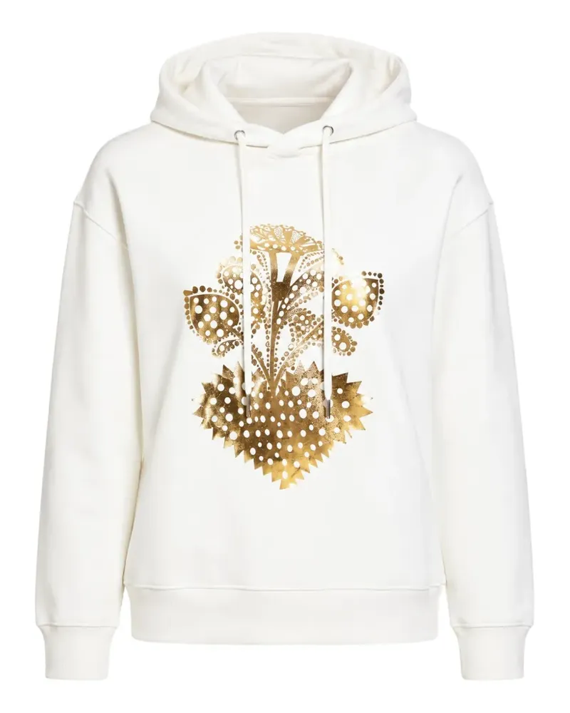 Cynthia Rowley Heart of Gold hoodie - Weiß Weiß