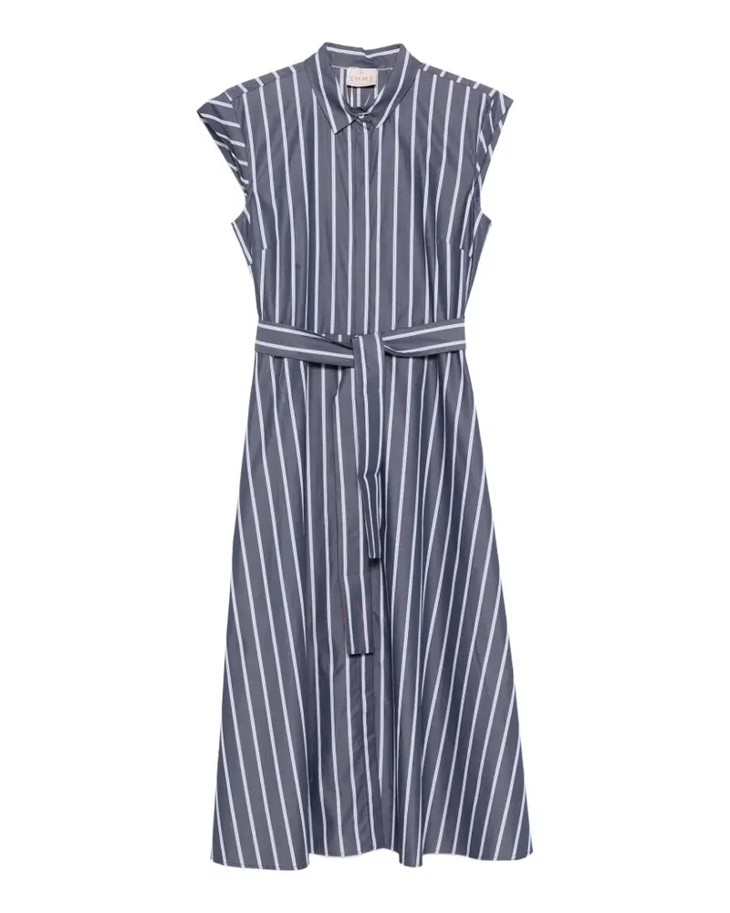 MARELLA striped midi dress - Blau Blau