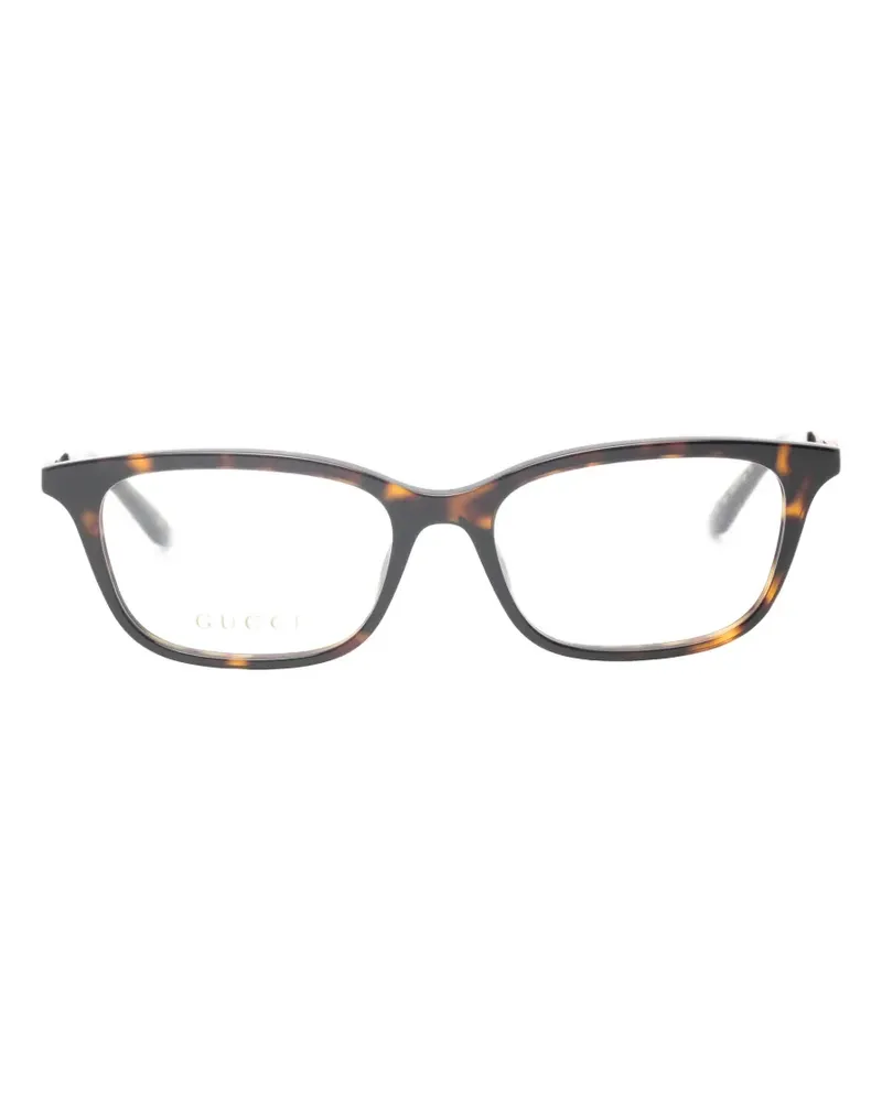 Gucci Interlocking G glasses - Braun Braun