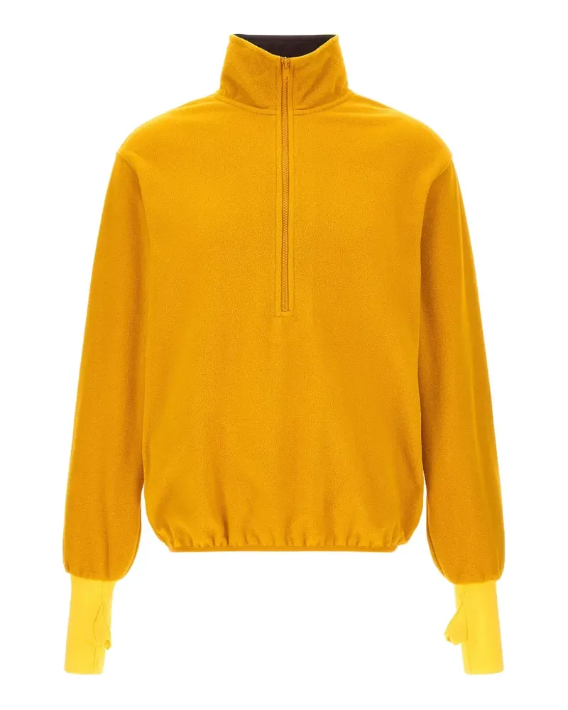 Entire Studios Shell Fleece half-zip sweater - Gelb Gelb