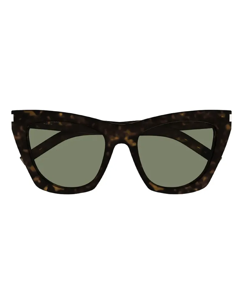 Saint Laurent Kate cat-eye sunglasses - Braun Braun