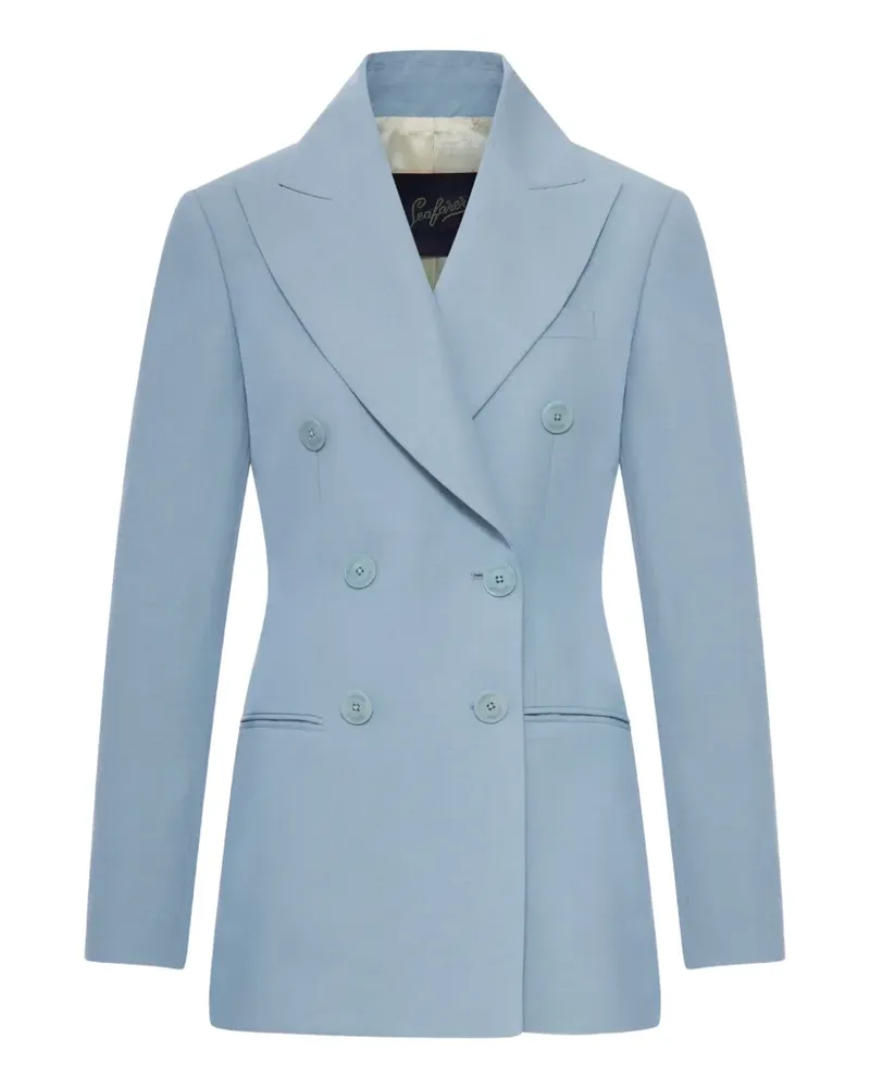 Seafarer Doppelreihiges Sakko - Blau Blau
