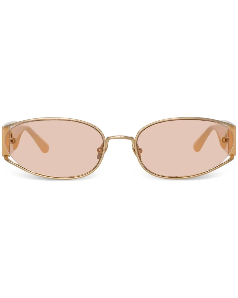 Linda Farrow Shelby Cat-Eye-Sonnenbrille - Gold Gold