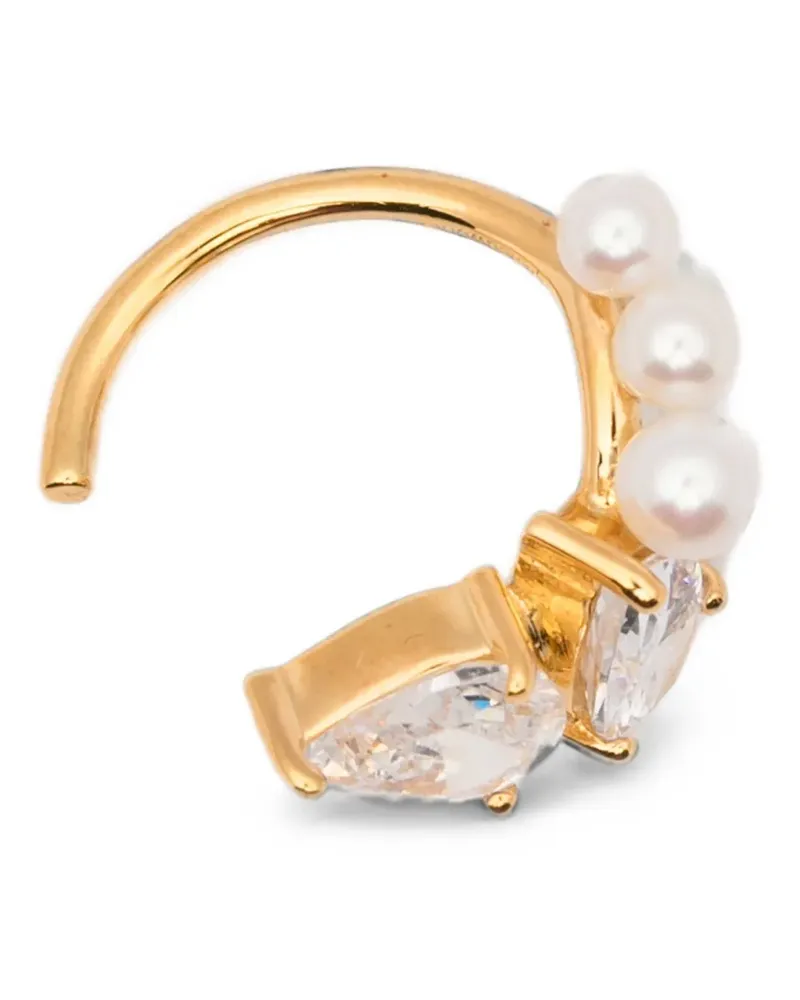 Completedworks Ear Cuff mit Perlen - Gold Gold