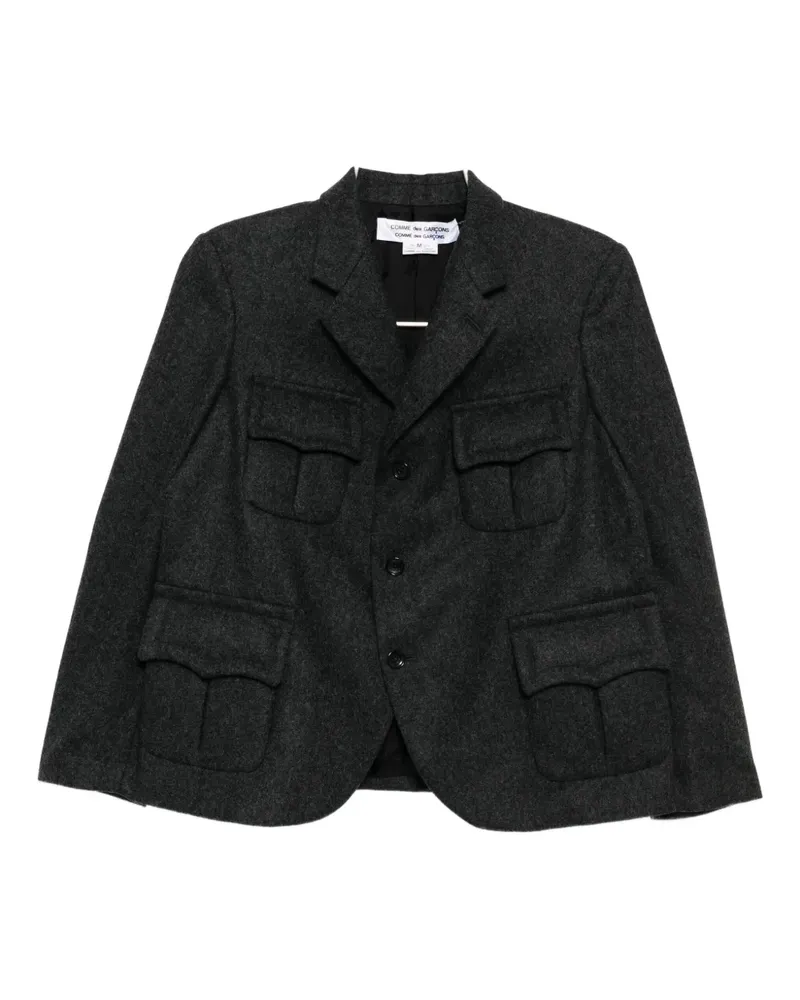 Comme des Garçons Einreihiges Sakko - Grau Grau