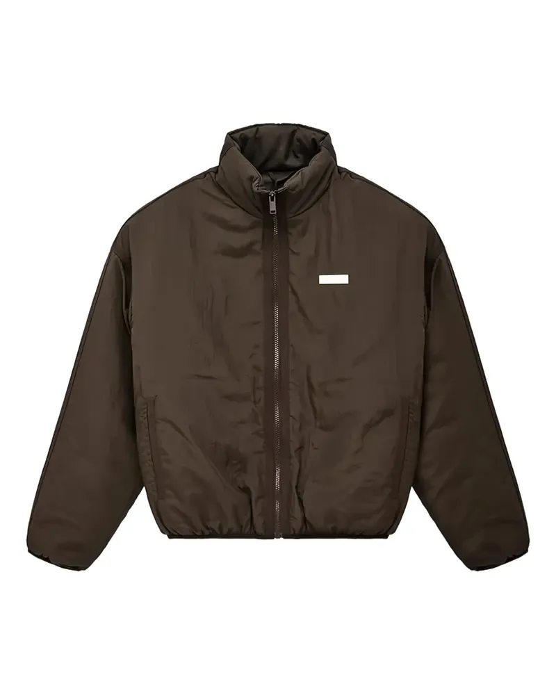 P.E. NATION Off Set padded jacket - Braun Braun
