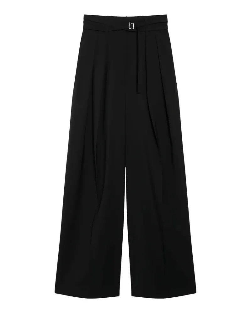 SPORTMAX Hose mit Gürtel - Schwarz Schwarz