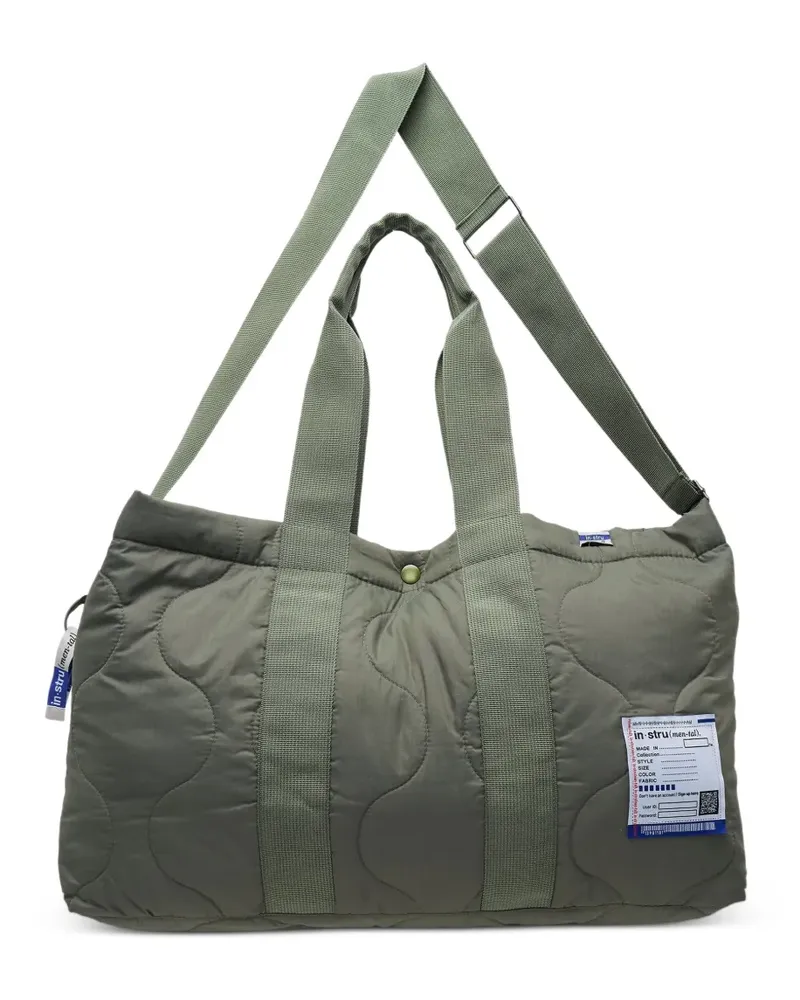 MIHARAYASUHIRO Gesteppter Shopper - Grün Grün