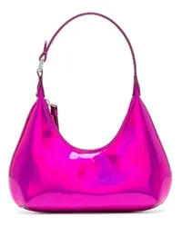 by FAR Schultertasche im Metallic-Look Rosa