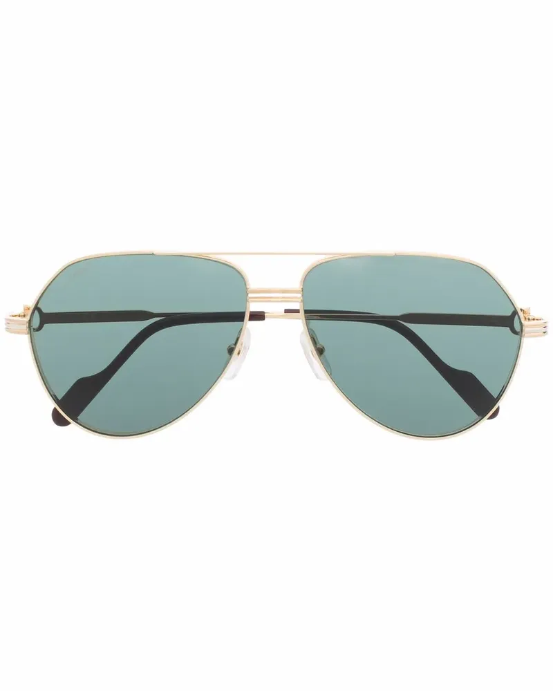 Cartier Klassische Pilotenbrille - Gold Gold