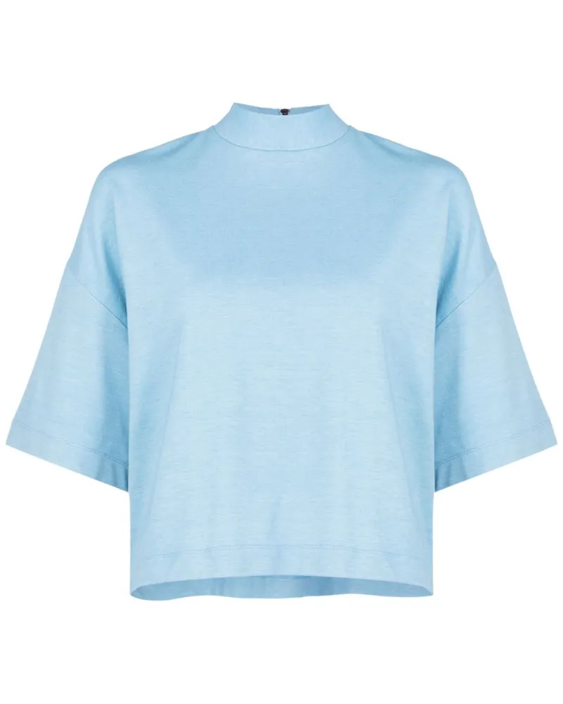 Lenny Niemeyer Oberteil mit Stehkragen - Blau Blau