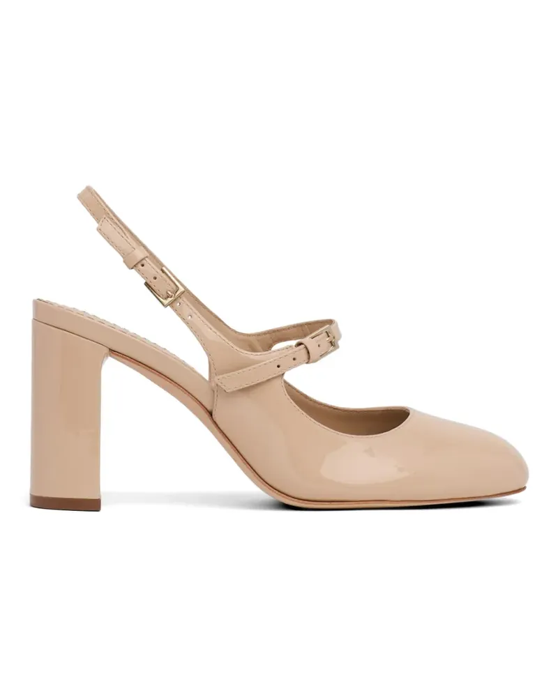 Cinq à Sept Lola slingback mules - Nude Nude