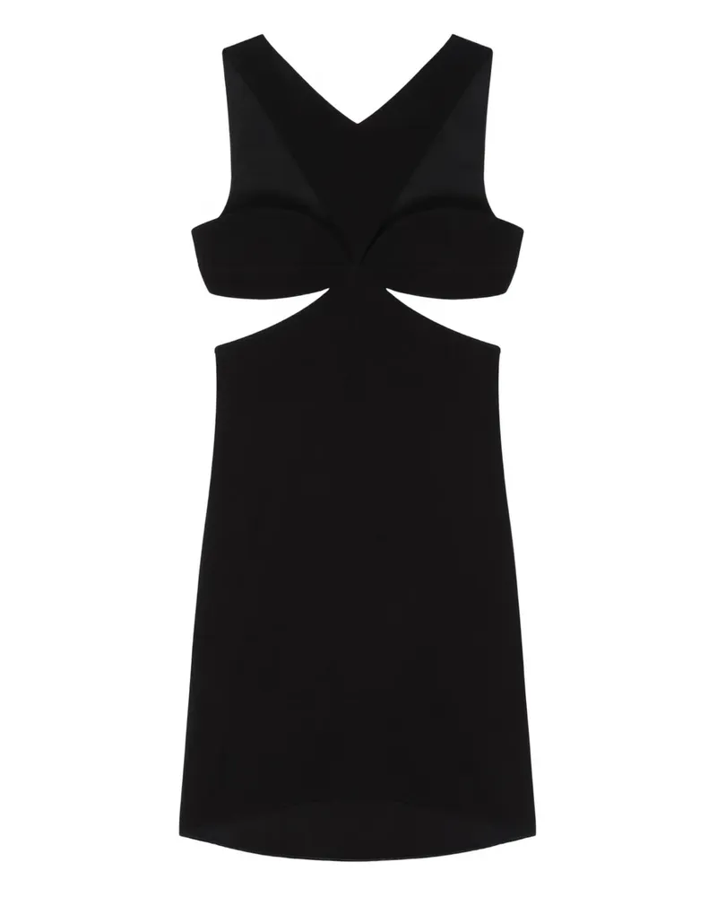Givenchy Minikleid aus Krepp - Schwarz Schwarz
