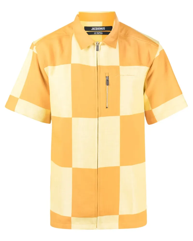 Jacquemus La chemise Banho Hemd - Orange Orange
