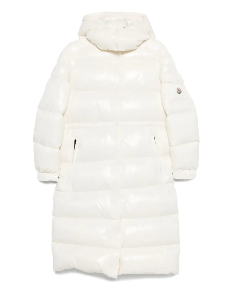 Moncler Gesteppter Kapuzenmantel - Nude Nude