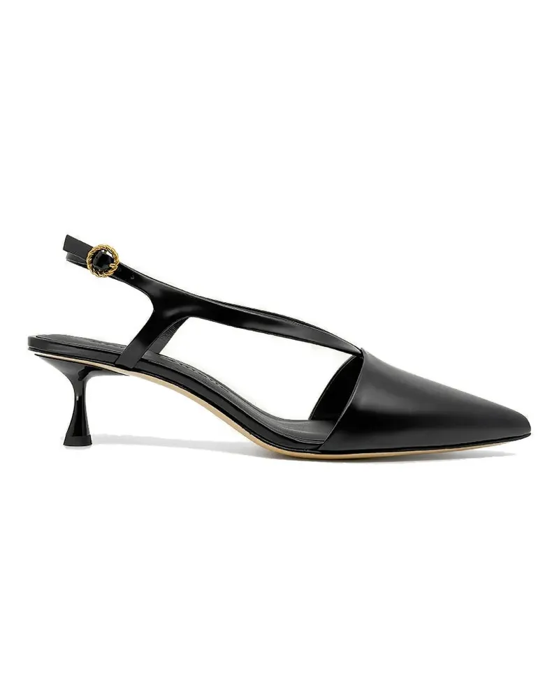 Studio Amelia Halo Slingback-Pumps - Schwarz Schwarz