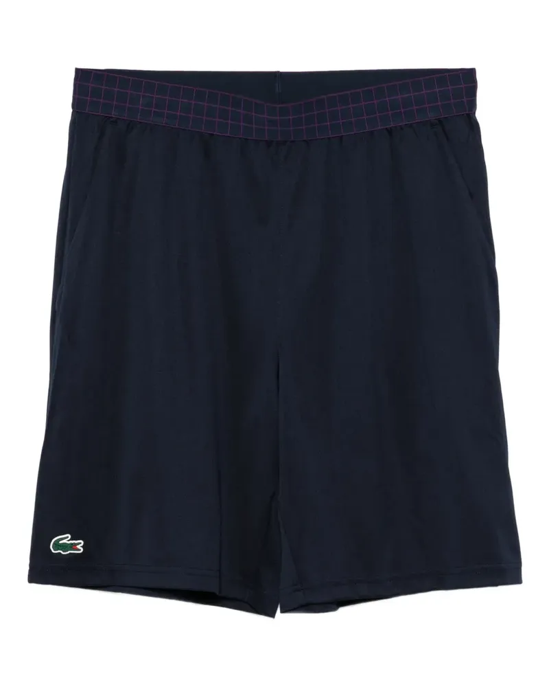 Lacoste Lauf-Shorts mit Logo-Applikation - Blau Blau