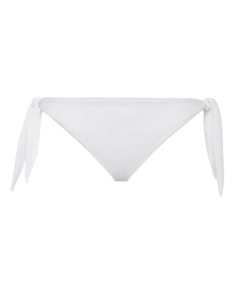 Brunello Cucinelli Bikinihöschen mit Schleifenverschluss - Weiß Weiß