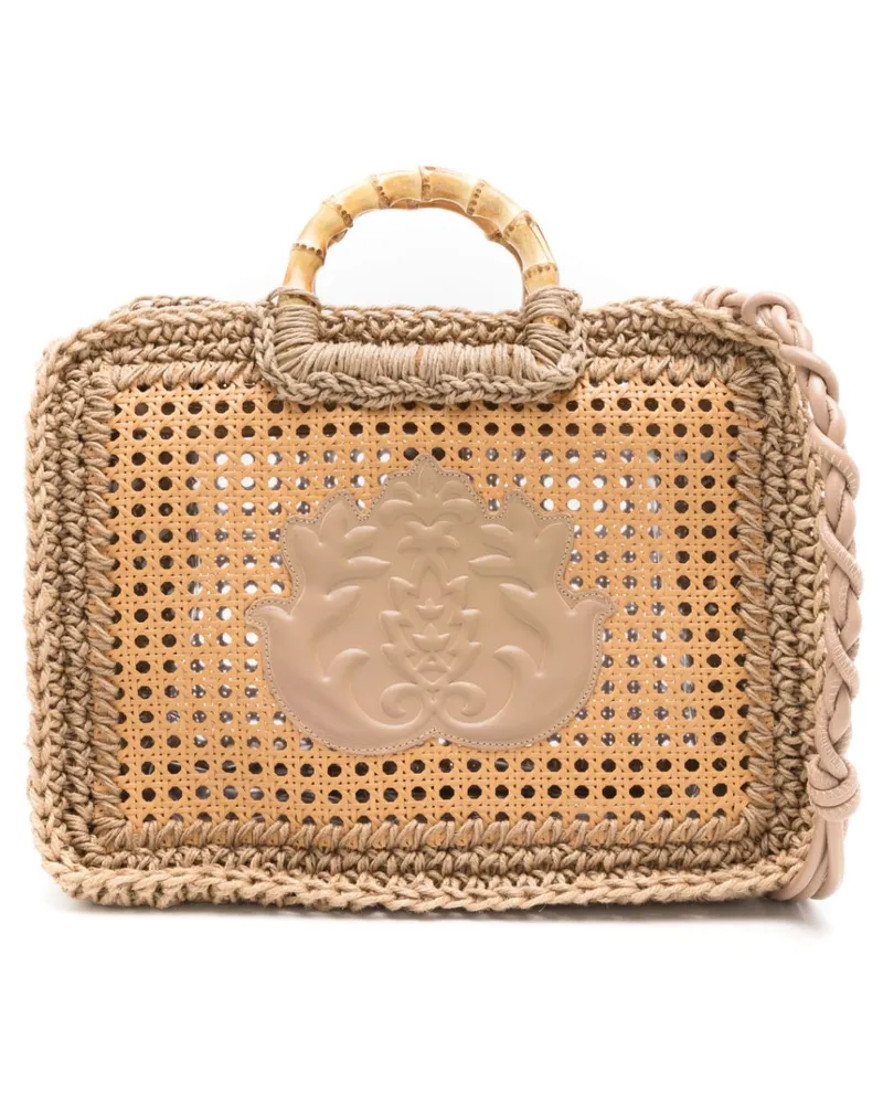 ISLA Klassische Handtasche - Nude Nude