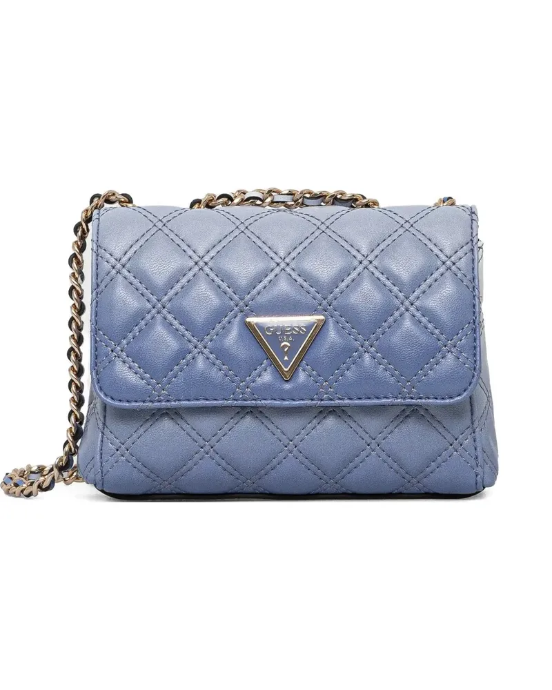 Guess Gesteppte Schultertasche - Blau Blau