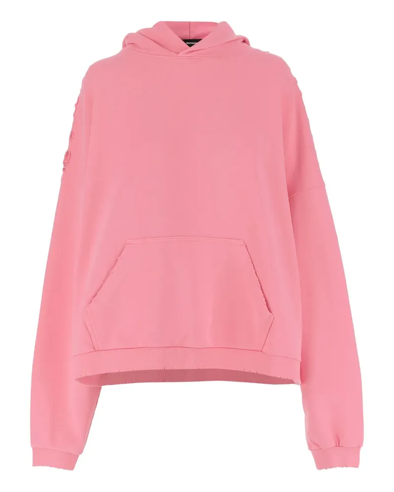WE 11 DONE Klassischer Hoodie - Rosa Rosa