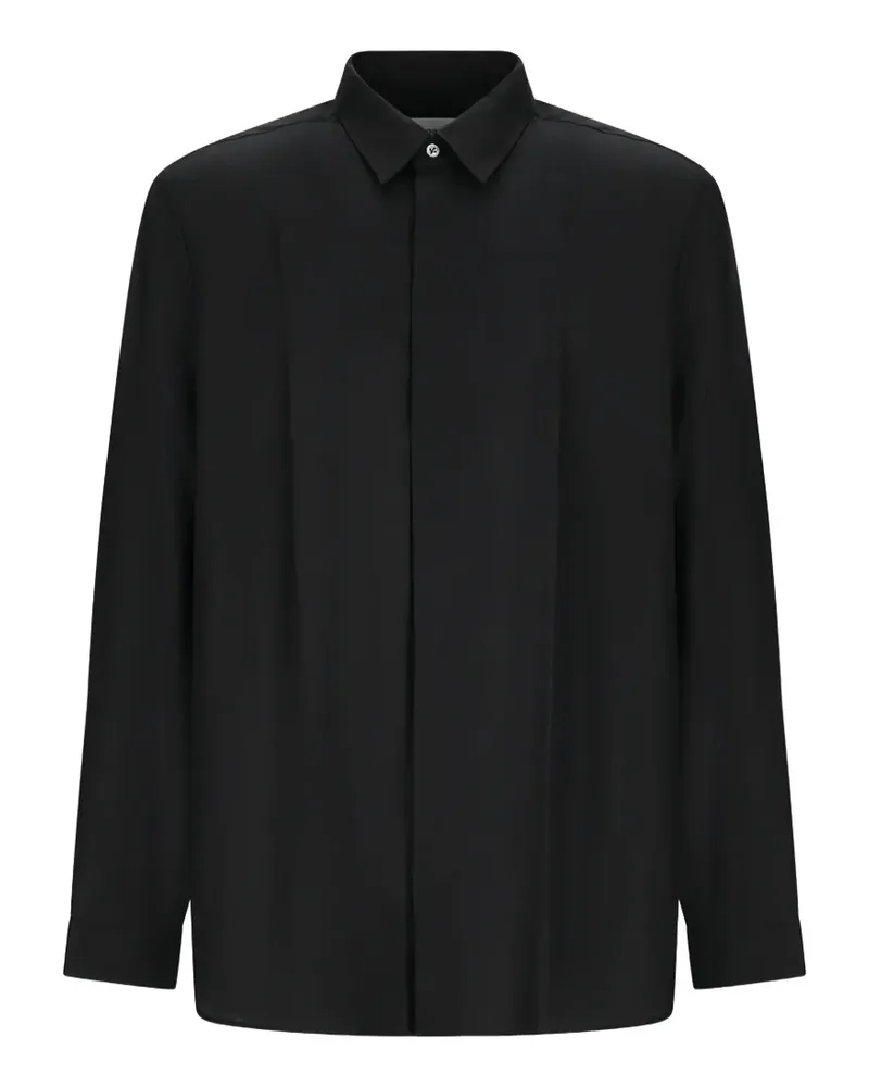 LARDINI long-sleeve shirt - Schwarz Schwarz