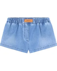 Versace Boxershorts aus Denim Blau